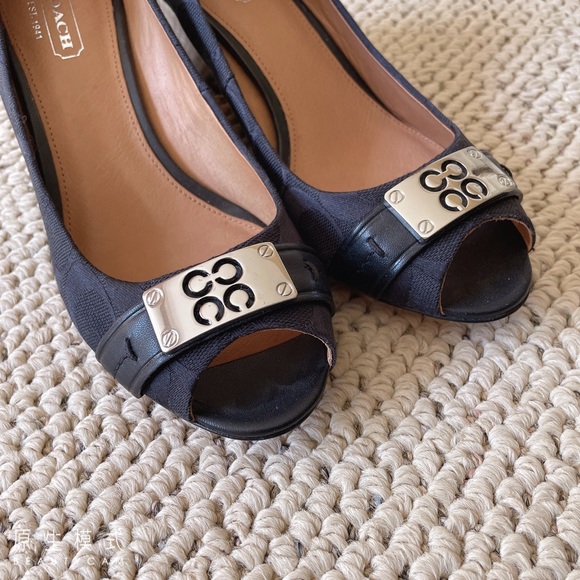 Coach perp toe wedge - Picture 2 of 5